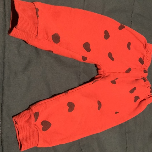 Toddler Girls Orange/Black Romper Set Size 18mo - Picture 5 of 5